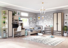 НАОМИ Шкаф 2-х створчатый с 2 ящиками в Соликамске - solikamsk.ok-mebel.com | фото 2