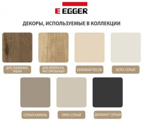 Шкаф распашной серия «ЗЕВС» (PL3/С1/PL2) Серый камень/Небраска натуральный в Соликамске - solikamsk.ok-mebel.com | фото 3