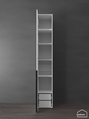 Шкаф с антресолью Linnea MHR-1A-4 2450х400х510 (Белый-М 11.1.1) в Соликамске - solikamsk.ok-mebel.com | фото 6