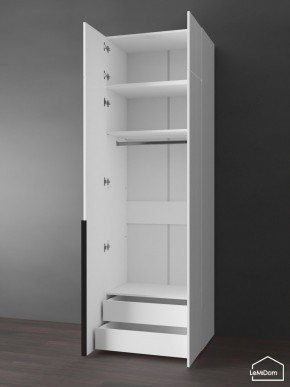 Шкаф с антресолью Linnea MHR-2A-3 2450х800х510 (Белый-М 11.1.2) в Соликамске - solikamsk.ok-mebel.com | фото 5