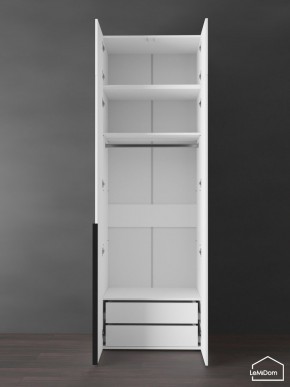 Шкаф с антресолью Linnea MHR-2A-3 2450х800х510 (Белый-М 11.1.2) в Соликамске - solikamsk.ok-mebel.com | фото 6