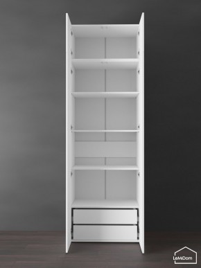 Шкаф с антресолью Linnea MHR-2POA-4 2450х800х510 (Белый-М 11.1.1) в Соликамске - solikamsk.ok-mebel.com | фото 6