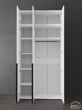 Шкаф с антресолью Linnea MHR-3A-1 2450х1200х510 (Белый-М 11.1.1) в Соликамске - solikamsk.ok-mebel.com | фото 5