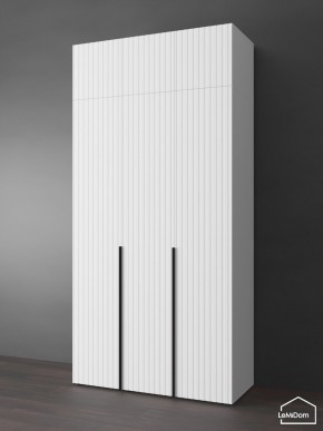 Шкаф с антресолью Linnea MHR-3A-1 2450х1200х510 (Белый-М 11.1.2) в Соликамске - solikamsk.ok-mebel.com | фото