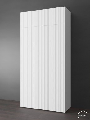 Шкаф с антресолью Linnea MHR-3POA-2 2450х1200х510 (Белый-М 11.1.2) в Соликамске - solikamsk.ok-mebel.com | фото