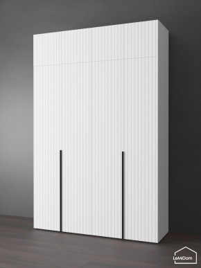 Шкаф с антресолью Linnea MHR-4A-1 2450х1600х510 (Белый-М 11.1.2) в Соликамске - solikamsk.ok-mebel.com | фото