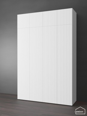 Шкаф с антресолью Linnea MHR-4POA-1 2450х1600х510 (Белый-М 11.1.2) в Соликамске - solikamsk.ok-mebel.com | фото