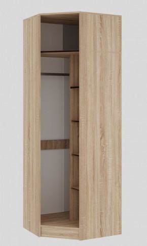БЕАТРИС Шкаф Угловой (Дуб Сонома/Белый глянец) в Соликамске - solikamsk.ok-mebel.com | фото 2