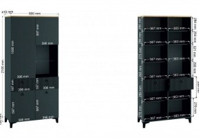Шкаф-витрина Ника в Соликамске - solikamsk.ok-mebel.com | фото 3