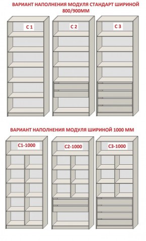 Спальня Серый камень 6 (серии «ГЕСТИЯ») в Соликамске - solikamsk.ok-mebel.com | фото 8