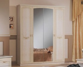 Спальня Ирина (комплект 4 дв.) беж в Соликамске - solikamsk.ok-mebel.com | фото 2