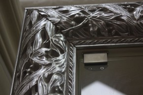 Спальный гарнитур Тиффани Premium черная/серебро в Соликамске - solikamsk.ok-mebel.com | фото 4