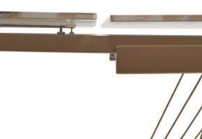 Стол ACERRA NEW 160 GLOSS GRAND JADE SOLID CERAMIC/ каркас цвета шампань, ®DISAUR в Соликамске - solikamsk.ok-mebel.com | фото 7