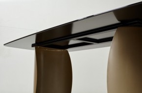 Стол BRONTE 220 KL-188 Контрастный мрамор матовый, итальянская керамика/ Шампань, ®DISAUR в Соликамске - solikamsk.ok-mebel.com | фото 6