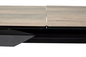 Стол CREMONA 140 KL-61 под дерево, итальянская керамика/ черный каркас, ®DISAUR в Соликамске - solikamsk.ok-mebel.com | фото 6
