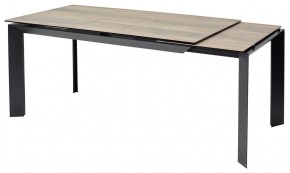 Стол CREMONA 180 KL-61 Под дерево, итальянская керамика / черный каркас, ®DISAUR в Соликамске - solikamsk.ok-mebel.com | фото 7