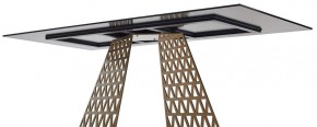Стол ENNA 220 KL-188 Контрастный мрамор матовый, итальянская керамика/ каркас цвета шампань, ®DISAUR в Соликамске - solikamsk.ok-mebel.com | фото 12
