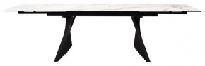 Стол IVAR 180 MARBLES KL-188 Контрастный мрамор, итальянская керамика, ®DISAUR в Соликамске - solikamsk.ok-mebel.com | фото 2