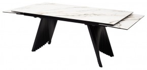 Стол IVAR 180 MARBLES KL-188 Контрастный мрамор, итальянская керамика, ®DISAUR в Соликамске - solikamsk.ok-mebel.com | фото 7