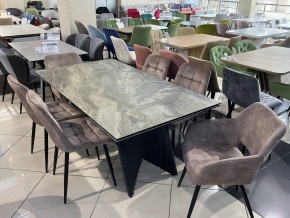 Стол IVAR 180 MARBLES KL-80 Серый мрамор, итальянская керамика, ®DISAUR в Соликамске - solikamsk.ok-mebel.com | фото 11