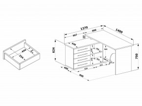 Стол компьютерный КСТ-109Л в Соликамске - solikamsk.ok-mebel.com | фото 4