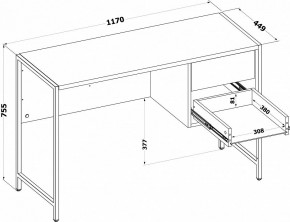 Стол письменный СПМ-404 в Соликамске - solikamsk.ok-mebel.com | фото 4