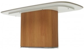 Стол TAMPA 180 цвет БЕЛЫЙ МРАМОР M326, керамика / Каркас OAK, ®DISAUR в Соликамске - solikamsk.ok-mebel.com | фото 8