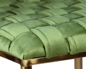 Стул барный DOBRIN EMMA GOLD, зеленый велюр (VF-08) в Соликамске - solikamsk.ok-mebel.com | фото 8