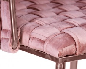 Стул барный DOBRIN EMMA ROSE GOLD, розовый велюр (VF-10) в Соликамске - solikamsk.ok-mebel.com | фото 7