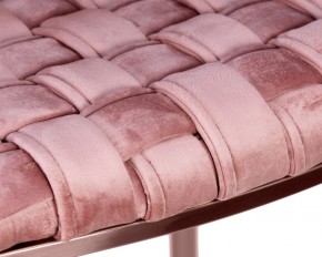 Стул барный DOBRIN EMMA ROSE GOLD, розовый велюр (VF-10) в Соликамске - solikamsk.ok-mebel.com | фото 9