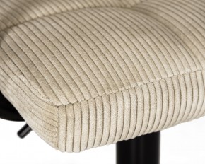 Стул барный DOBRIN KRUGER ARM BLACK, бежевый вельвет (LAR-E2041-04) в Соликамске - solikamsk.ok-mebel.com | фото 7