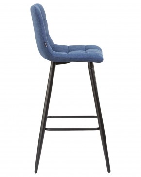 Стул барный DOBRIN NICOLE, черные матовые ножки, синяя ткань (UF860-14B) в Соликамске - solikamsk.ok-mebel.com | фото 3