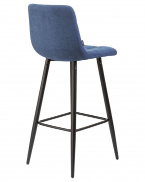Стул барный DOBRIN NICOLE, черные матовые ножки, синяя ткань (UF860-14B) в Соликамске - solikamsk.ok-mebel.com | фото 4