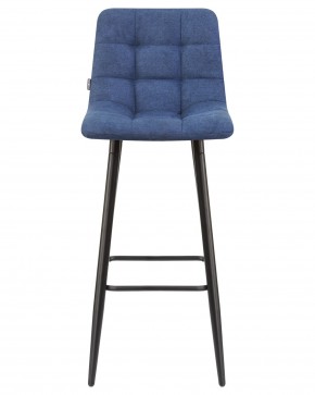 Стул барный DOBRIN NICOLE, черные матовые ножки, синяя ткань (UF860-14B) в Соликамске - solikamsk.ok-mebel.com | фото 6