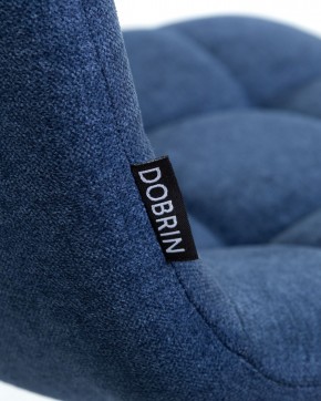 Стул барный DOBRIN NICOLE, черные матовые ножки, синяя ткань (UF860-14B) в Соликамске - solikamsk.ok-mebel.com | фото 9
