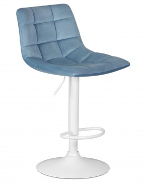 Стул барный DOBRIN TAILOR WHITE, пудрово-голубой велюр (MJ9-74) в Соликамске - solikamsk.ok-mebel.com | фото 2