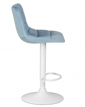 Стул барный DOBRIN TAILOR WHITE, пудрово-голубой велюр (MJ9-74) в Соликамске - solikamsk.ok-mebel.com | фото 3