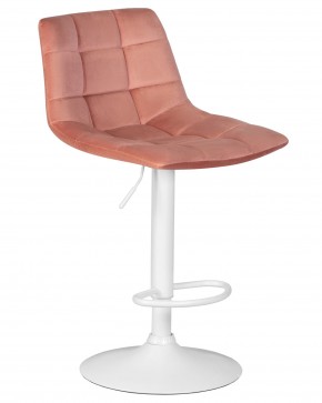 Стул барный DOBRIN TAILOR WHITE, пудрово-розовый велюр (MJ9-32) в Соликамске - solikamsk.ok-mebel.com | фото 2