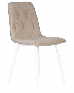 Стул обеденный DOBRIN CHILLY ROMBO, Капучино Simple 05, основание белый в Соликамске - solikamsk.ok-mebel.com | фото 2