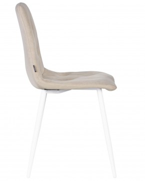 Стул обеденный DOBRIN CHILLY ROMBO, Капучино Simple 05, основание белый в Соликамске - solikamsk.ok-mebel.com | фото 3
