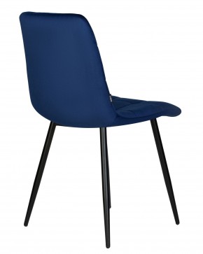 Стул обеденный DOBRIN CHILLY, Темно-синий Holland 60, основание черное в Соликамске - solikamsk.ok-mebel.com | фото 4