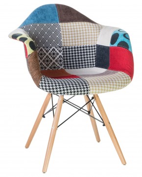 Стул обеденный DOBRIN DAW PATCHWORK, цвет сиденья мозаика в Соликамске - solikamsk.ok-mebel.com | фото