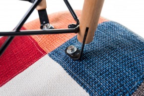Стул обеденный DOBRIN DAW PATCHWORK, цвет сиденья мозаика в Соликамске - solikamsk.ok-mebel.com | фото 8