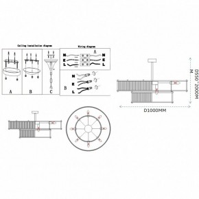 Светильник на штанге Imperiumloft RH Marais Round Chandelier 40,2668 в Соликамске - solikamsk.ok-mebel.com | фото 11