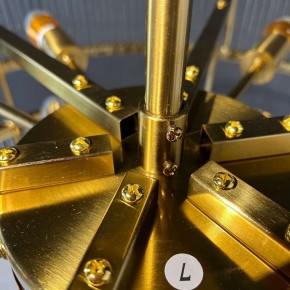 Светильник на штанге Imperiumloft RH Marais Round Chandelier 40,2668 в Соликамске - solikamsk.ok-mebel.com | фото 5