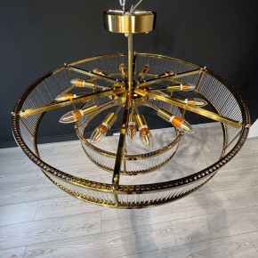 Светильник на штанге Imperiumloft RH Marais Round Chandelier 40,2668 в Соликамске - solikamsk.ok-mebel.com | фото 8