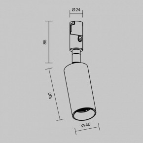 Светильник на штанге Maytoni Focus Led TR201-1-10W3K-M-B в Соликамске - solikamsk.ok-mebel.com | фото 7