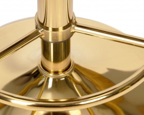 Табурет барный DOBRIN BRUNO GOLD, пудрово-розовый велюр (MJ9-32) в Соликамске - solikamsk.ok-mebel.com | фото 3
