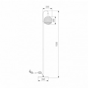 Торшер Eurosvet Gemini 80492/1 черный в Соликамске - solikamsk.ok-mebel.com | фото 4