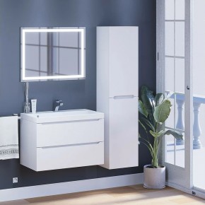 Тумба под раковину Uperwood Tanos 80 см, подвесная, белая матовая в Соликамске - solikamsk.ok-mebel.com | фото 11